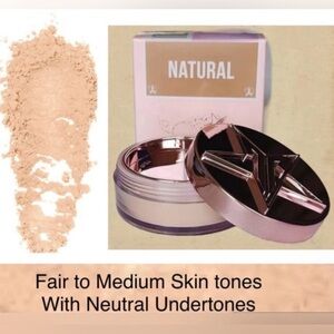 New Jeffree Star Cosmetics Magic Star Luminous Setting Powder, Natural Color!